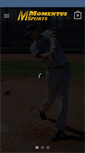 Mobile Screenshot of momentussports.com